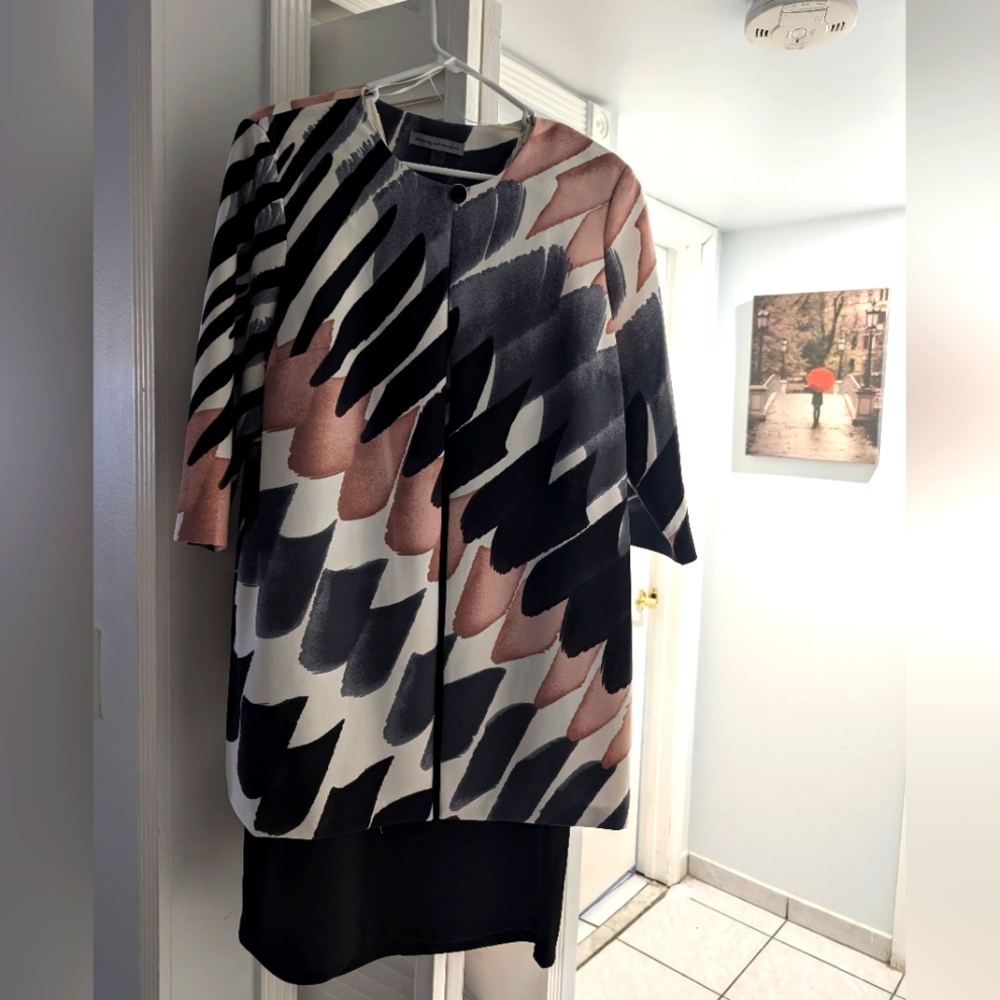 Sleeveless Dress with jacket